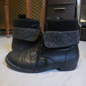 Torrid Black Mens Boots With Zipper